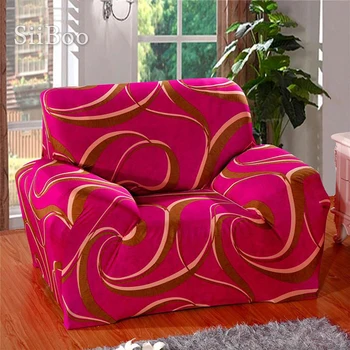 

FREE SHIPPING 1SEAT 2SEATS 3SEATS 4SEATS red stripe stretch seat covers Slipcover Universal Elastic force Sofa covers SP2984