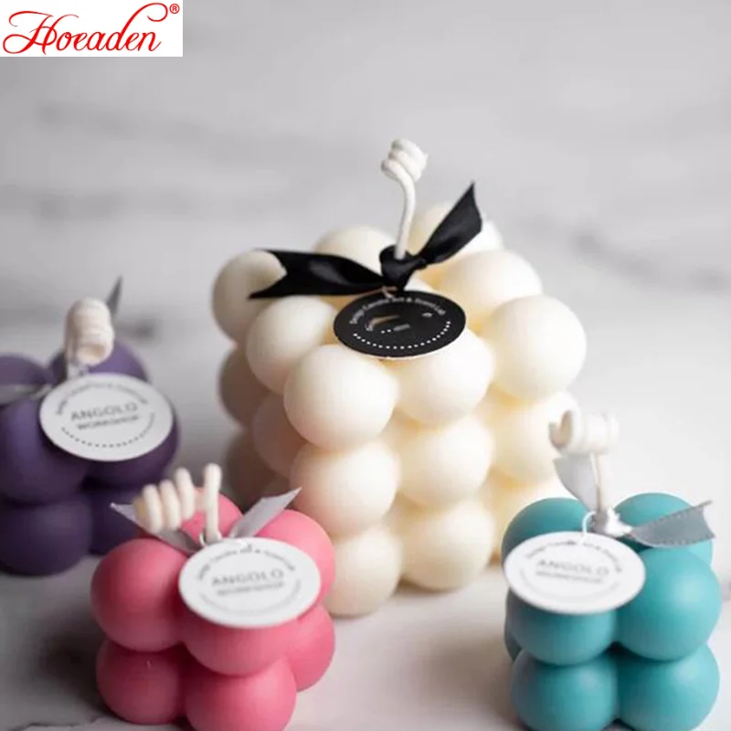 DIY Candles Mould Aromatherapy Plaster Candle 3d Silicone Mold Soy Wax