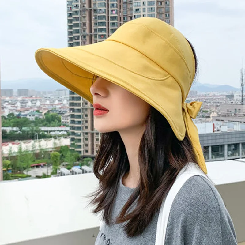 Hat female solar hat sunshade sunscreen new anti-ultraviolet new 2020  summer cool hat