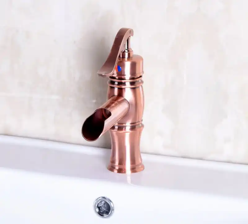 New Water Pump Look Style Vintage Retro Antique Red Copper