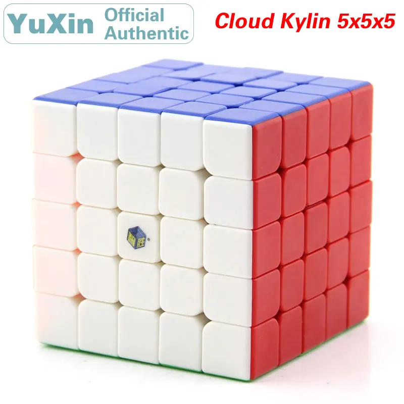 YuXin Cloud Kylin 5x5x5 волшебный куб чжишэн Единорог 5x5 Скорость твисти головоломки Развивающие игрушки для детей