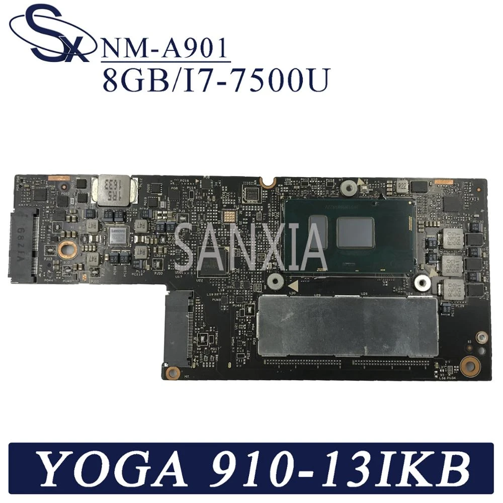 Kefu Nm 01 Laptop Motherboard For Lenovo Yoga 5 Pro 910 13ikb Original Mainboard 8g Ram I7 7500u Motherboards Aliexpress