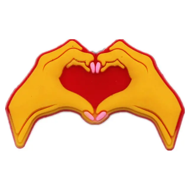 1pcs Bad Bunny Shoe Charms Accessories Heart Bow Sunglasses Rainbow Shoe Buckle Decoration for Croc Jibz Kids Party Xmas Gifts C