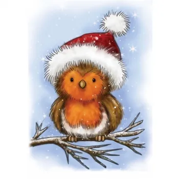 

Rubber Silicone Clear Stamps for Scrapbooking Tampons Transparents Seal Background Stamp Card Making Christmas bird