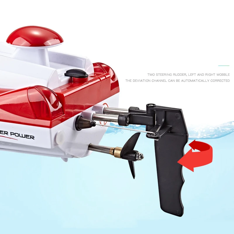 HJ806 Electric RC Boat 35KM/H High Speed Radio Remote Controlled Speedboat Racing Ship Steerable Boats Toy VS Feilun FT012 FT011 HJ806 Electric RC Boat 35KM/H High Speed Radio Remote Controlled Speedboat Racing Ship Steerable Boats Toy VS Feilun FT012 FT011