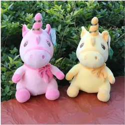 Kawaii Peluches плюшевые игрушки мягкие куклы Licorne мягкие животные Juguetes Милая Подушка Brinquedos Единорог детский подарок