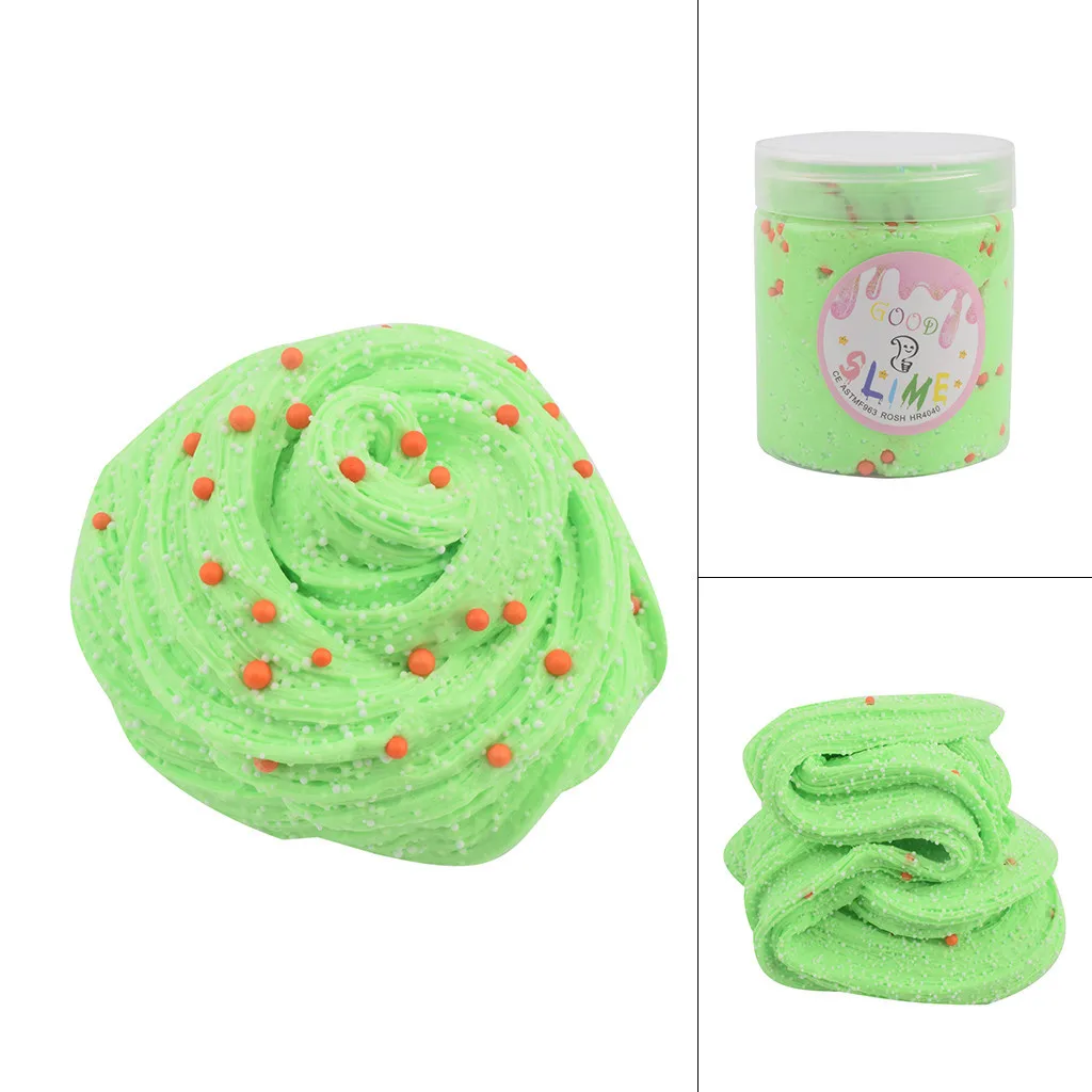 New Fluffy Cloud Slime Cotton Candy Slime supplies Plasticine Gum Polymer Clay Antistress slime toy for kids #B