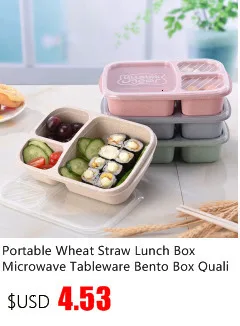 BPA Бесплатный Ланч-бокс для детей с отсеком Microwavable мультфильм Bento коробка герметичный контейнер для хранения еды ланчбокс для пикника