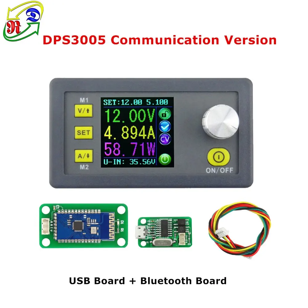 DPS5005 постоянная связь DC-DC напряжение тока понижающий модуль питания Преобразователь напряжения вольтметр 50 в 5A