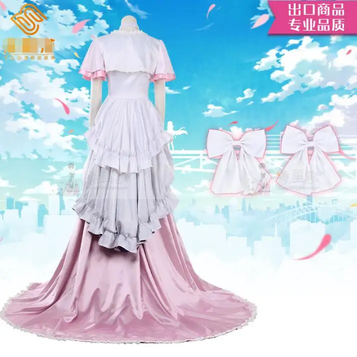 Японское аниме Волшебная девушка Mahou Shoujo Kaname Мадока косплей костюм на заказ