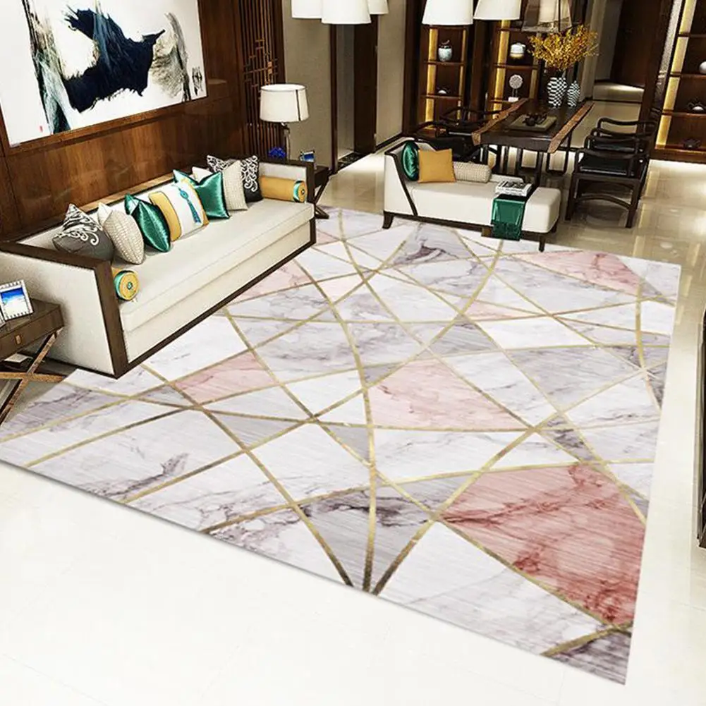 AsyPets современный простой принт с геометрическим рисунком коврик, напольный ковер для гостиной спальни диван дети играть