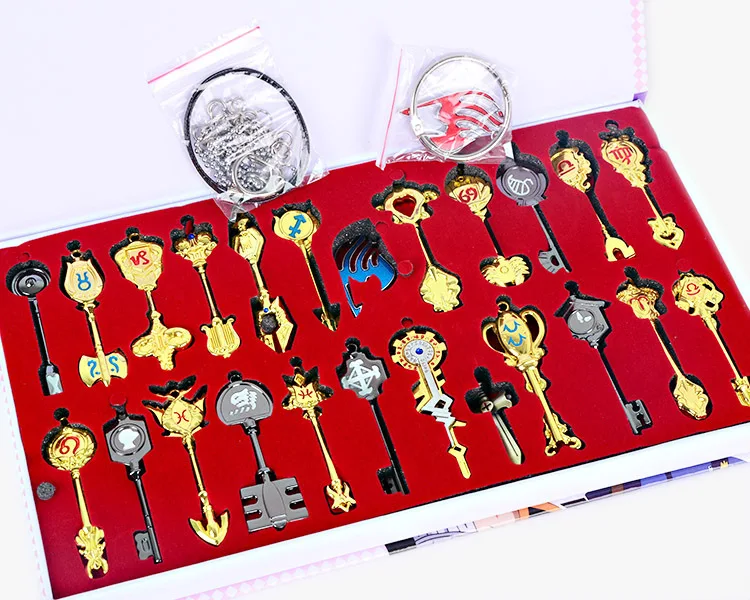 

Fairy Tail Key Lucy Protoss Key All 25-Piece Set Anime Peripheral Set