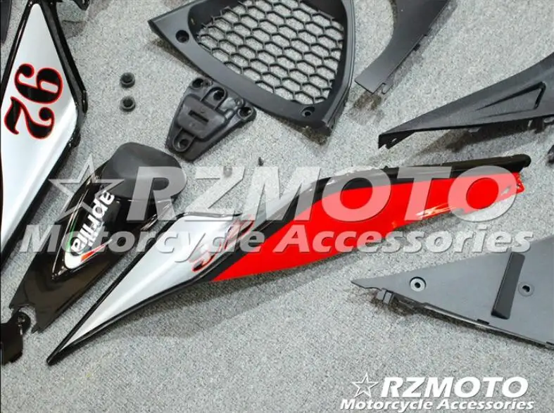 ABS литья под давлением полный обтекатель комплект подходит для Aprilia RSV4 1000 2009- 09 10 11 12 13 14 набор на заказ красный серебристый черный
