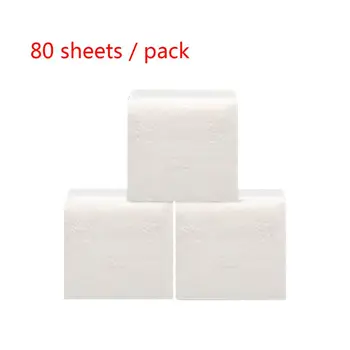 

Ultra Soft White Toilet Paper Highly Absorbent 80Sheets for Kitchen or Restaurat