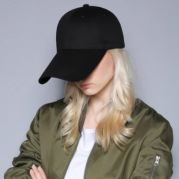 

Baseball Hat Trendy Cotton Adjustable UV Protection Baseball Cap Unisex Couple Cap Solid Color Fashion Casual Snapback Cap