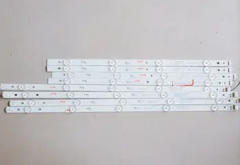 

Left + Right 4+5 LEDs 49 inch LED TV Backlight for NC490DGG-AAFX1-41CA GAN01-1255A/1295A-P1 NC490DUE