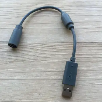 

10 PCS USB Breakaway Cable Adapter Cord Replacement For Xbox 360 Wired Game Controller
