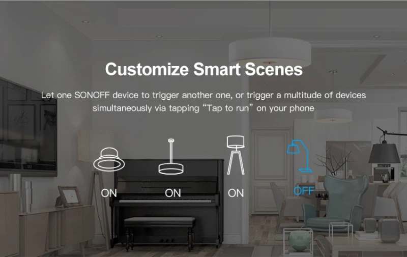 SONOFF 30 шт. Мини Wifi режим двухсторонний Интеллектуальный переключатель голоса/приложение дистанционное управление внешняя работа для Alexa умный дом автоматизация