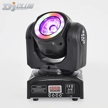 

Led Moving Head 60W Stage Lights With Rgbw 4In1 And Ring Wash Led Light Disco