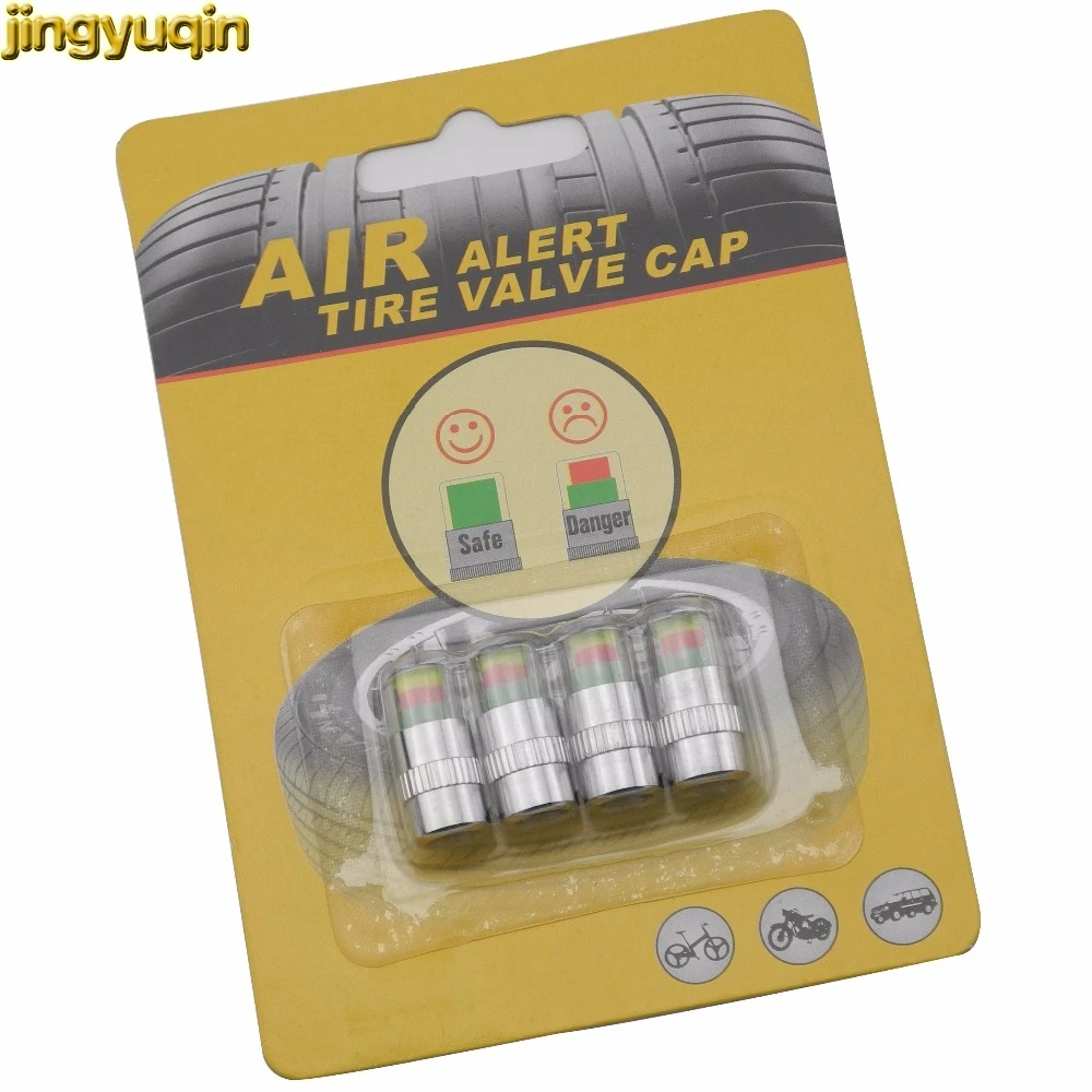 Jingyuqin 4pcs/lot 2.4bar 36psi Car Auto Tire Pressure Monitor Valve