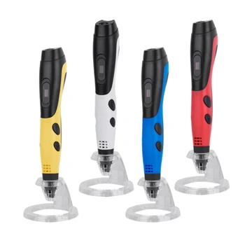 

3D Pen Print ABS Filament Creative 3D Printing Pen New Year Gift Christmas Presents Birthday Gifts for Kids Design Drawing ( Ran