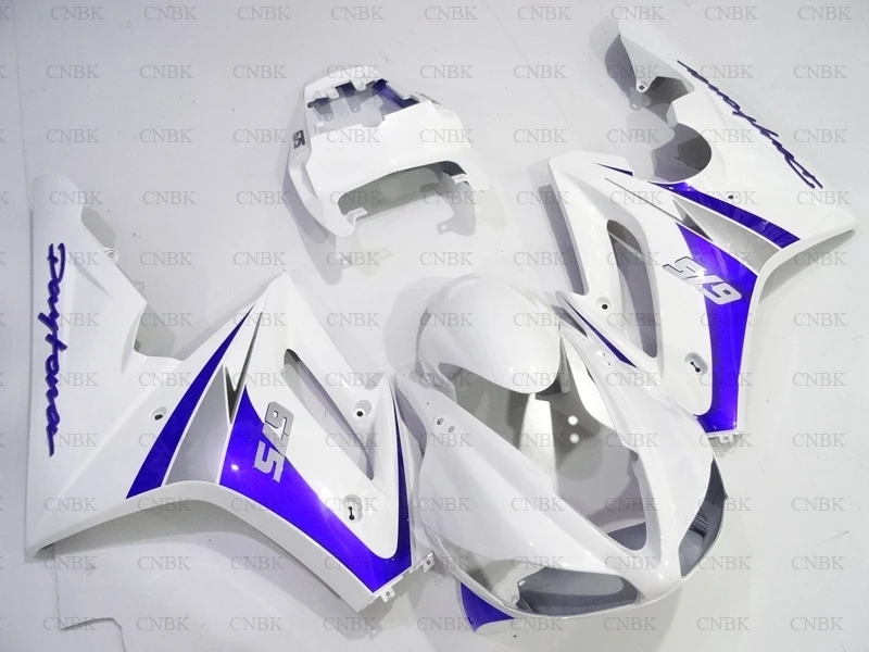 Обтекатели для Triumph 675 2012 11 12 Daytona 2009 синие белые|Полные комплекты обтекателей| |