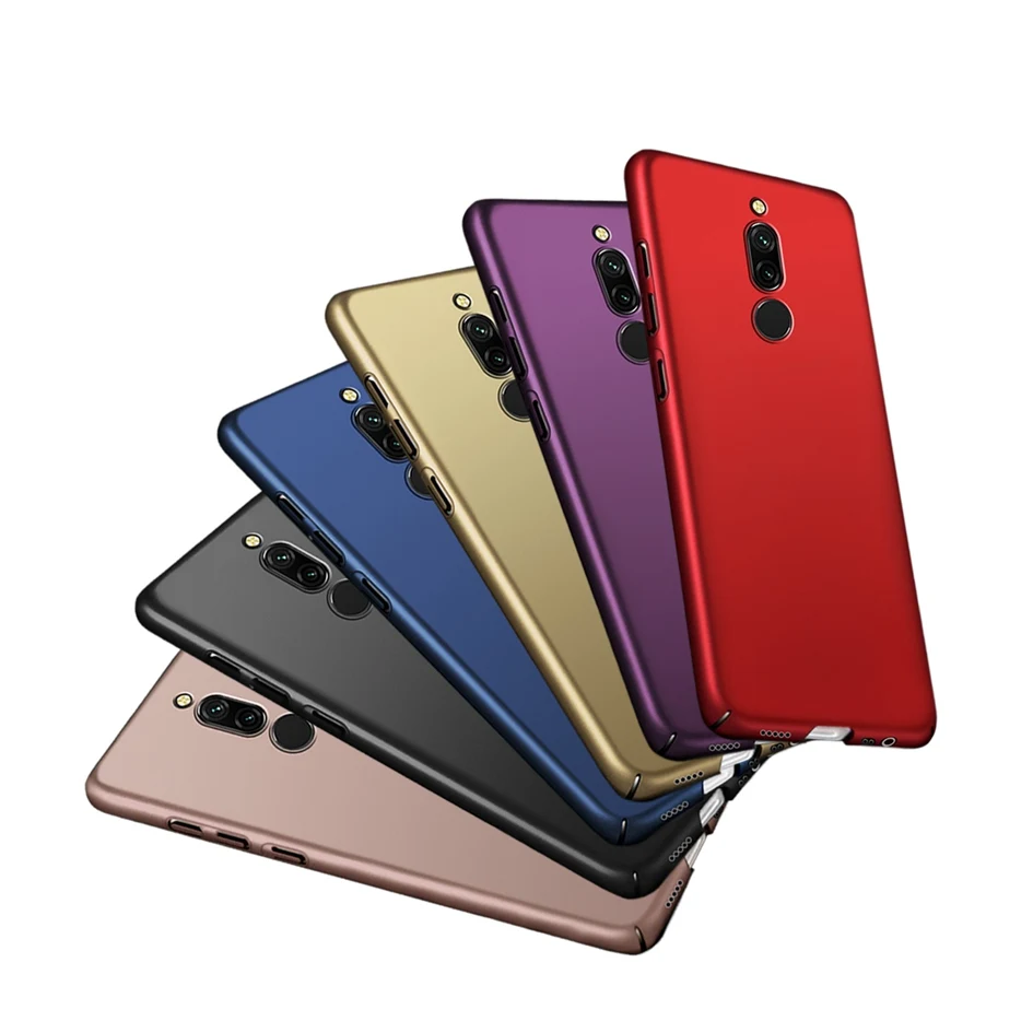 Роскошный Жесткий чехол для телефона Xiaomi Redmi 8 8A 7A 6 6A 5 5A 4 4X 3 Pro 3S 4A Простой