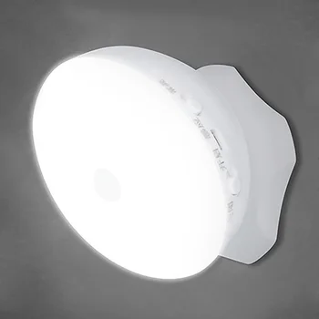 

Toilet Cabinet Wall Mounted Auto On Off USB Charging Corridor Garage Motion Sensor Stairway LED Night Lamp 360 Degree Rotation