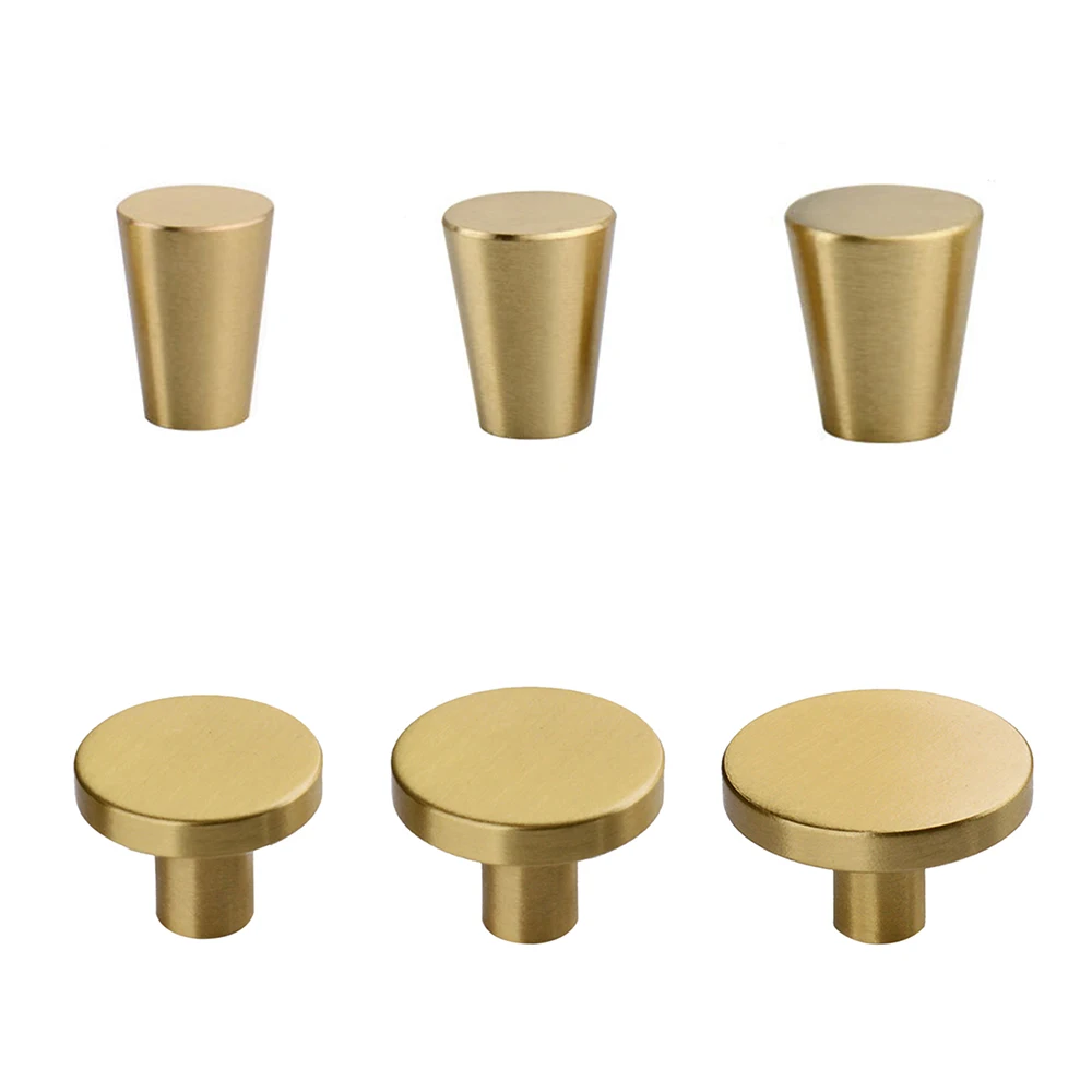 Уникальная матовая латунная ручка для кухонного шкафа Ручка комода ручки ящиков