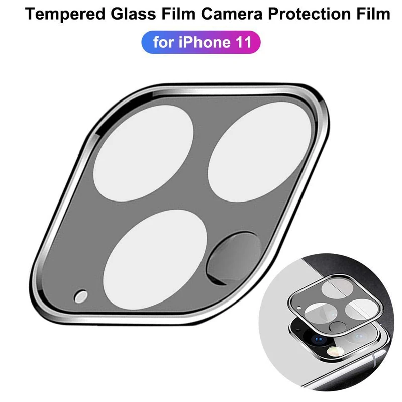 Metal Frame Glass Lens Screen Protector Full Cover for IPhone 11 Pro Max 11Pro Phone Lens Case for IPone Etui Bumper Accessories