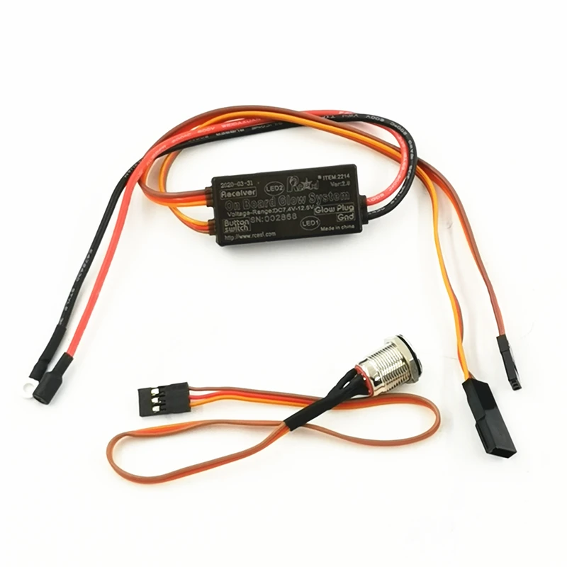 Rcexl A Bordo Glow System Driver Per Candelette Di Accensione Per Rc Nitro Airplane Metanolo Engine Rc Airplane.
