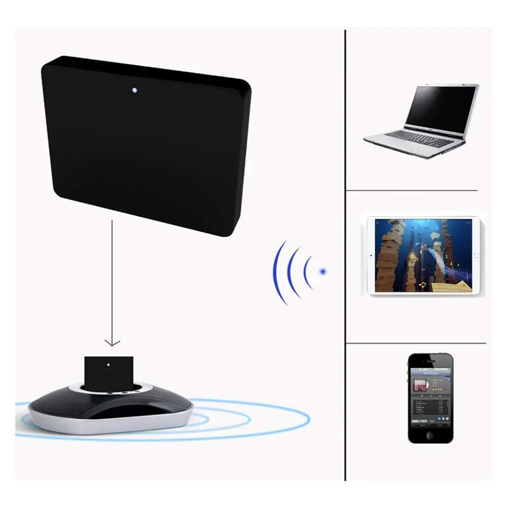 30Pin Мини Bluetooth 5 0 A2DP музыкальный приемник беспроводной аудио 30 контактный адаптер