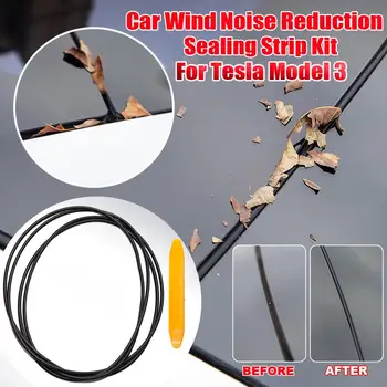 

Car Wind Noise Reduction Kit Quiet Seal Kit For Tesla Model 3 Accessories Skylight Glass Sealing Strip with Disassembly Tool