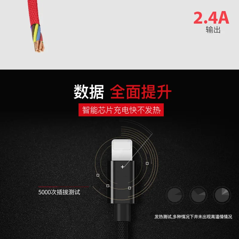 Божу USB кабель для передачи данных для iPhone XS X 8 7 6 быстрая зарядка Зарядное устройство Micro USB кабель для Android USB Type C мобильные телефонные кабели для Samsung S9