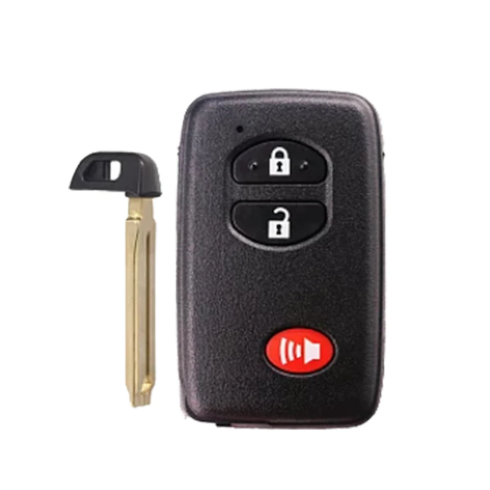 OkeyTech для Toyota Camry 40 Prado ЧР Corolla Venza Rav4 Jdm Previa Prius, Crown аксессуары для смарт-ключ для Toyota& Toy48 лезвие - Количество кнопок: Type 2