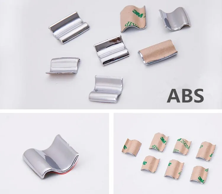 For Lexus ES200 250 300h CT200H Chrome window lift button decal trim interior molding car door armrest buttons sequins (3)