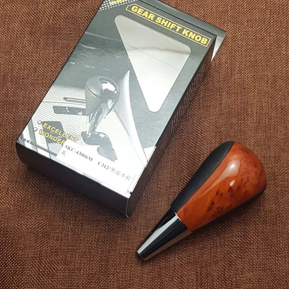 Рукоятка переключения передач в деревянном стиле замена 8 мм для Toyota FJ Cruiser 2006