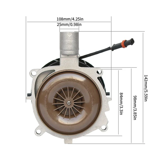 Blower Motor For Parking Heater 12v For Eberspacher D2 2kw Big Leaf  Assembly Combustion Air Fan Car Air Heater Accessories - Heater Parts -  AliExpress