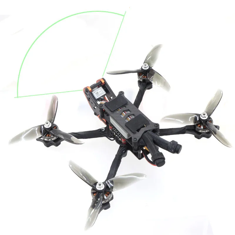 HSKRC HX230mm 5 дюймов HX267mm 6 дюймов HX304mm HX342mm FPV полный комплект из углеродного волокна для рамы для детей 5, 6, 7, 8 дюймов для петух небольшой гоночный Дрон с видом от первого лица