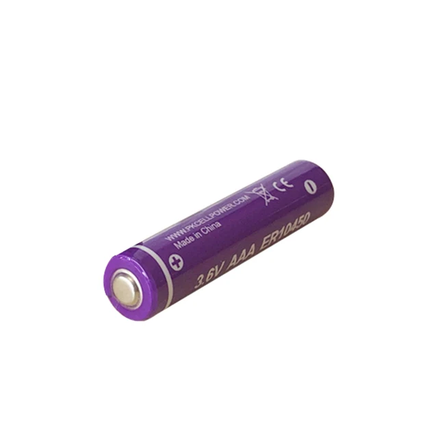 30 шт. PKCELL ER10450 700mah 3 6 V литиевая батарея AAA Li SCLO2 аккумуляторы основная батареи