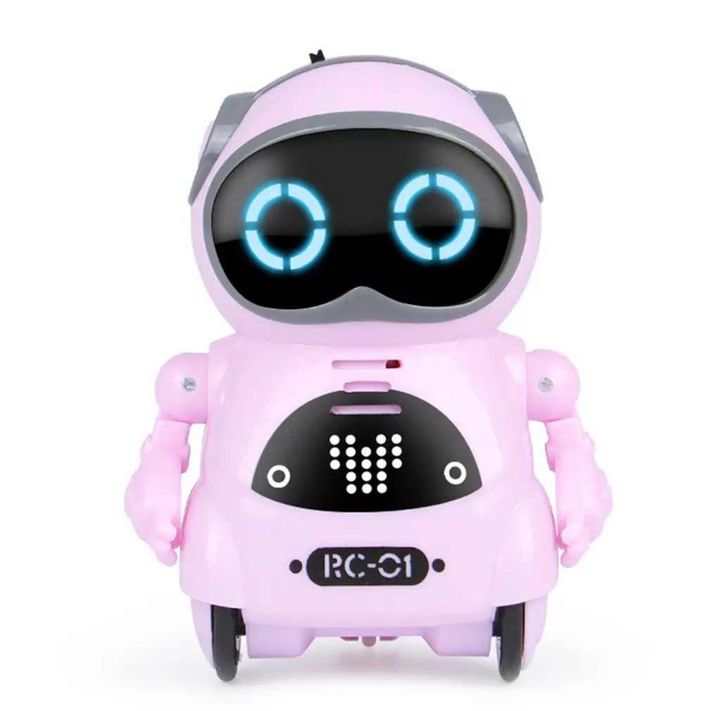 Electric Multifunctional Voice Intelligent Mini Pocket Robot Early Education Interactive Story Robote Robots | Игрушки и хобби