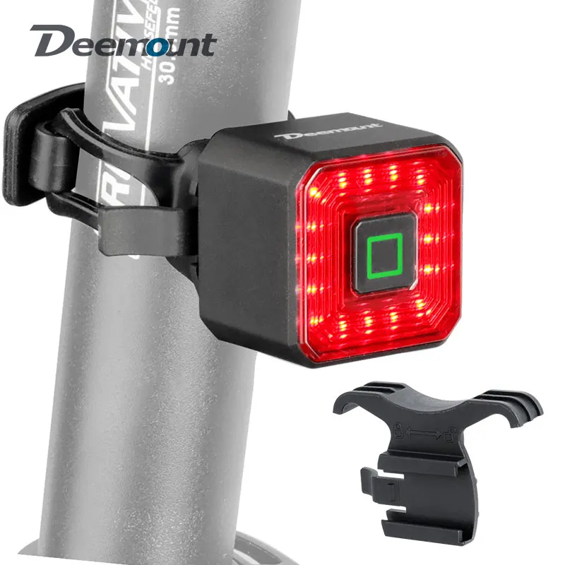 Deemount Bicycle Braking Light Smart Manual Control 1035hrs 6 Modes