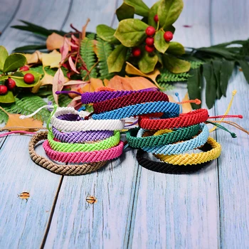 

MOON GIRL 15Pcs Wax Rope Braided Weave Bracelet for Women Fashion Friendship Trendy Charm Wrap Armband Pulseras Dropshipping
