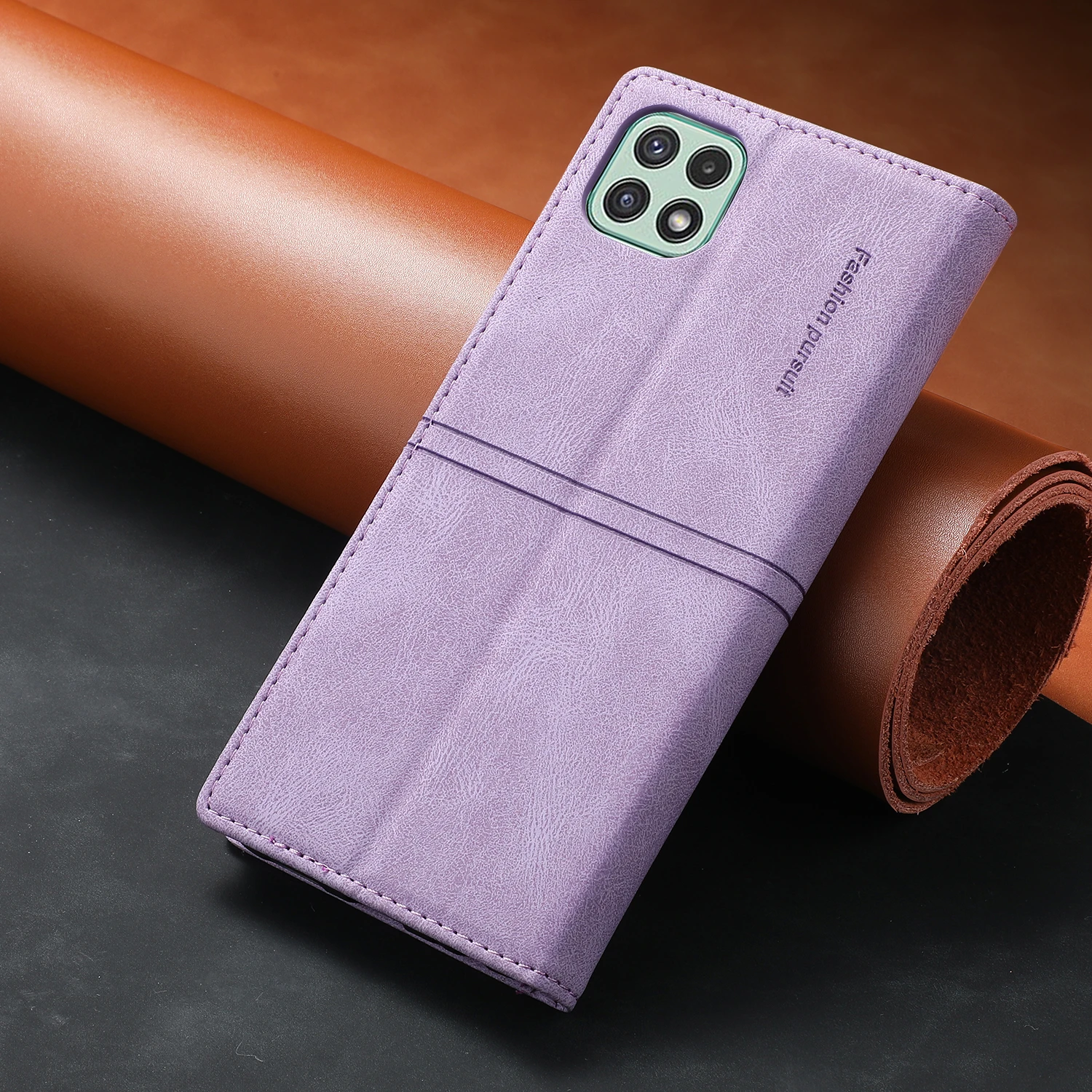 Ledertasche für Samsung A14 A34 A54 A24 A13 A23 A33 A53 A73 A15 A05S Galaxy A32 A52 A22 A42 A12 A72 A04S A03S Flip Wallet Cover – Detail 20