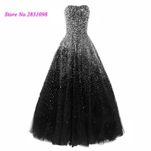 Темно-синие Роскошные бальные платья кристаллы бусины на шнуровке дебютантные платья бальное платье сладкий 16 платье Vestidos de 15 Anos