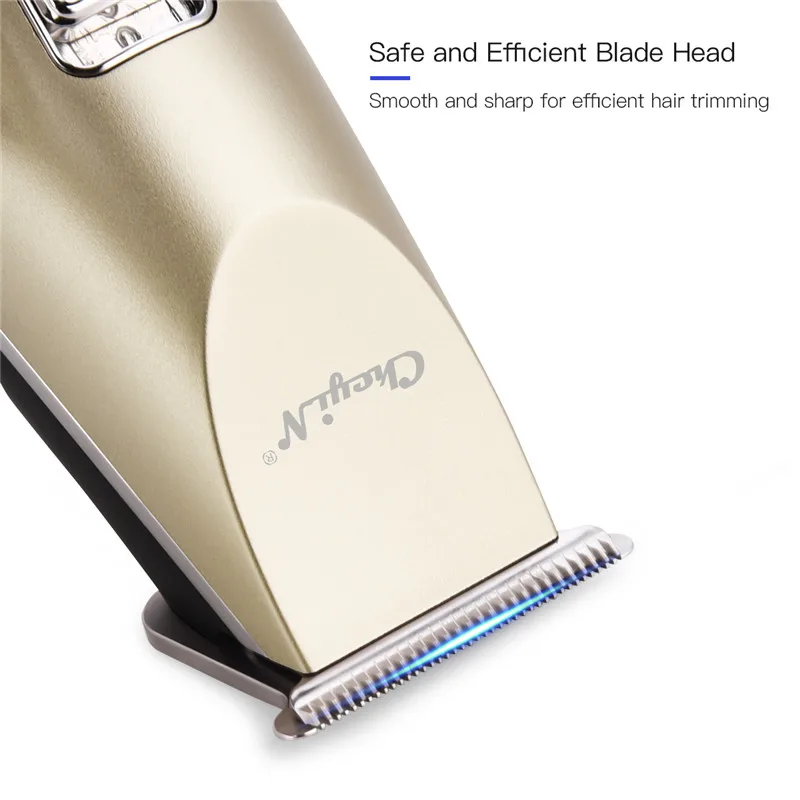 Беспроводной профессиональный электрический триммер для волос, электрический триммер для бороды, мужской резак для волос, машинка для стрижки волос, перезаряжаемая USB машинка для стрижки