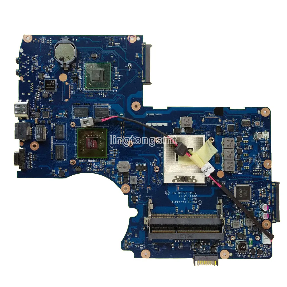 US $89.28 PBL80 LA7441P K93SV GT540M 1GB Mainboard For Asus LA7441P K93SV K93SM K93S K93 X93S X93SV Laptop Motherboard Test 100 OK