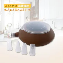 Large Size Tea Pot-Shaped Silica Gel Decorating Cream Maker Silica Gel Macarons Do Cake Milking Oil Bottle Squeeze Sauce Milking