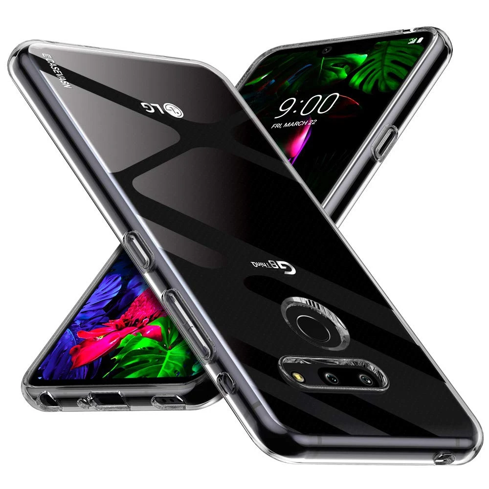 Тонкий прозрачный мягкий ТПУ гибкий силиконовый чехол для LG G8 G8S ThinQ G8X G7 Plus V60 V50 V40