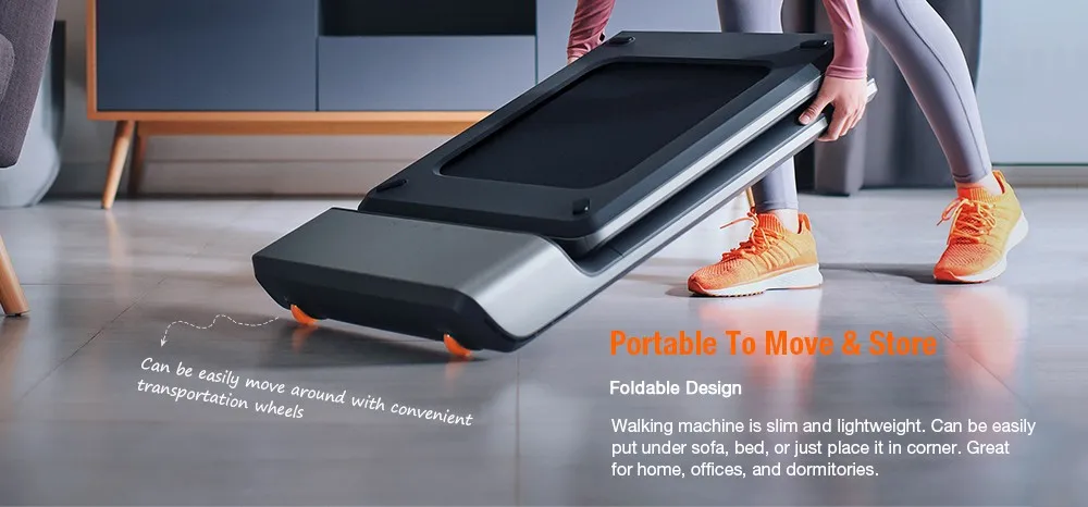 746W WalkingPad Treadmill A1 Electrical Fitness Equipment Smart Foldable Walking Machine With Hidden LED Display